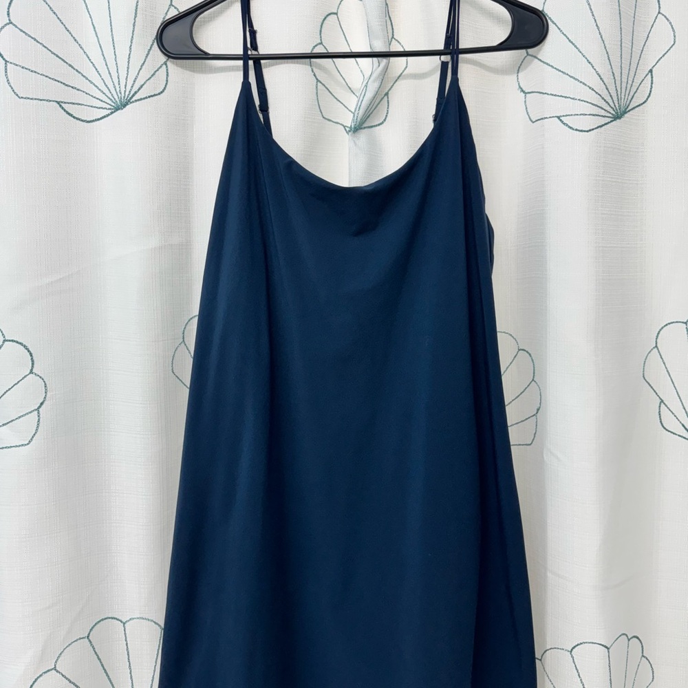 Abercrombie & Fitch Deep Blue Traveler Mini Dress